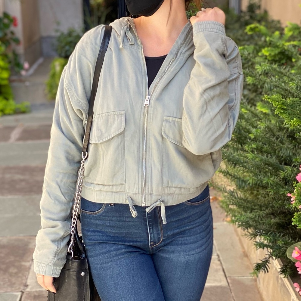 A&F Cropped Jacket